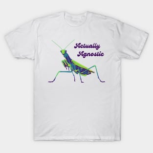 Praying Mantis Is Agnostic T-Shirt